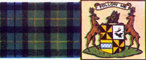 Tartan del Clan Campbell Bredalban.
