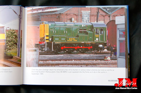 "Rails Across Britain. Thirty Years of Change and Colour." (Trenes en toda Gran Bretaña. Treinta años de cambio y color)