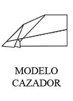 Avion de Papel Paso a Paso Modelo Cazador
