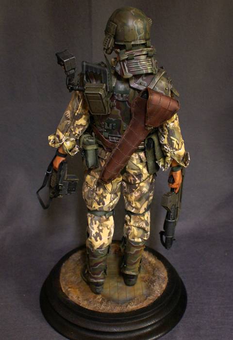 Marine Colonial en Aliens a escala 1/6 Marine Colonial en Aliens a escala 1/6