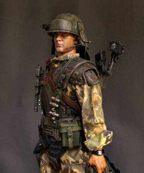 Marine Colonial en Aliens a escala 1/6 Marine Colonial en Aliens a escala 1/6