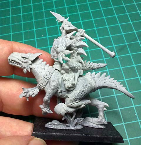 Proyecto - Hombre Lagarto Gelido - Escala 28mm