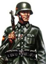 Láminas individuales de Uniformes Militares Españoles fechados entre 1931 y 1950.